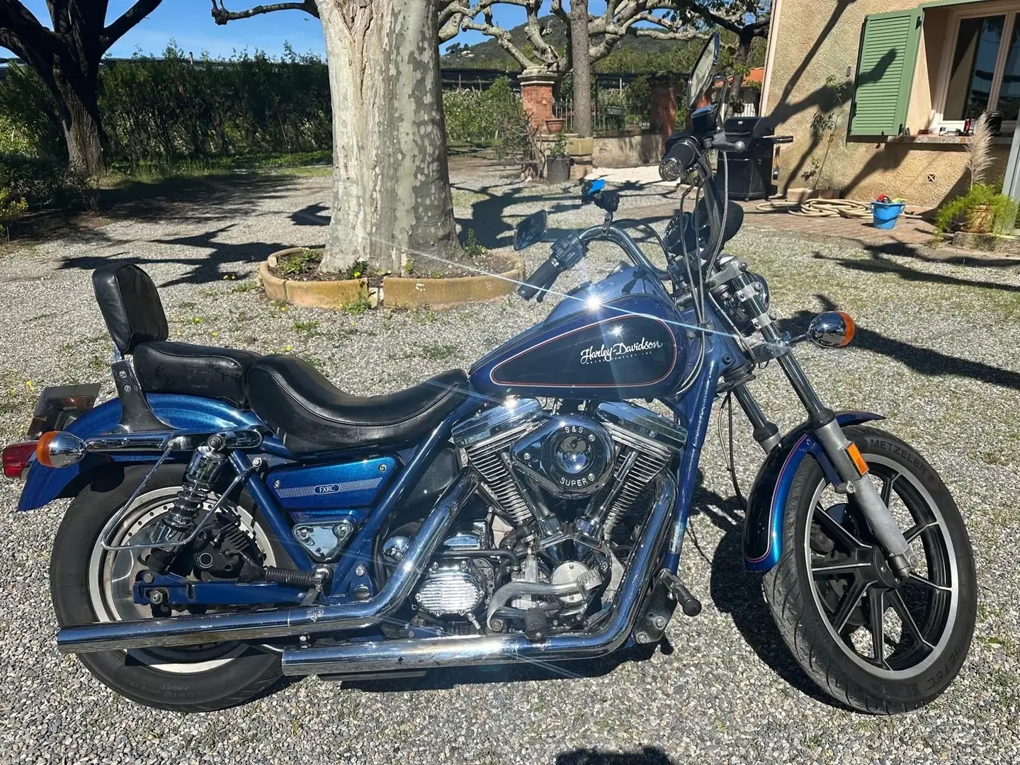 Harley-Davidson Dyna Super Glide FXRC Kék - 1