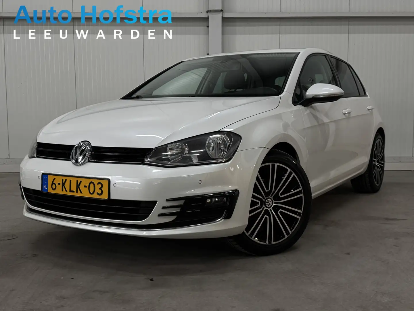 Volkswagen Golf 1.4 TSI 141 PK ACT Highline AUTOMAAT NAVI CLIMA ST Wit - 1