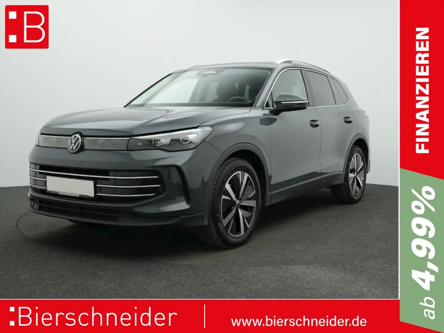 Volkswagen Tiguan 1.5 eTSI DSG Elegance AHK PANO NAVI ALU19 Grau - 1