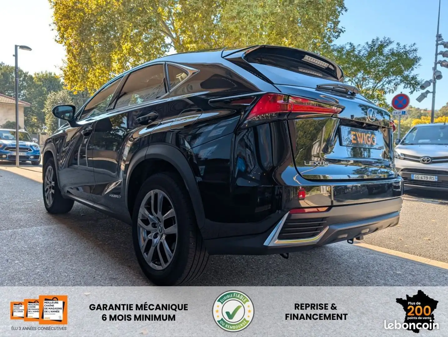 Lexus NX 300 2.5 300 h 197h 155 hev executive awd bva toit panoramique Noir - 2
