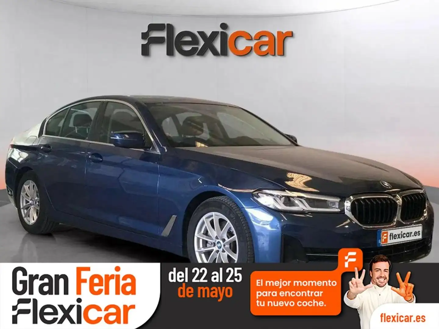 BMW Active Hybrid 5 520dA Azul - 1