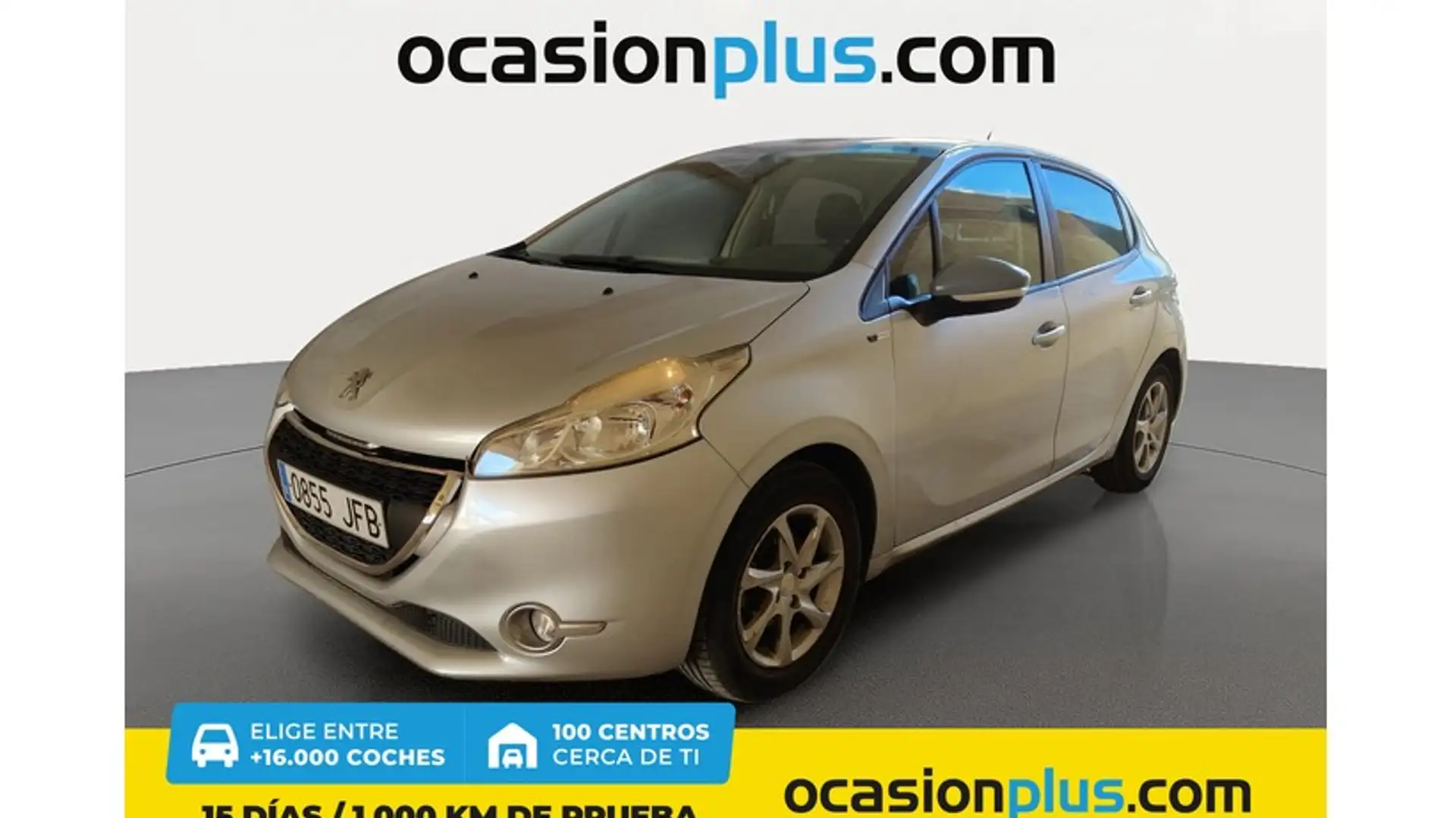 Peugeot 208 1.4HDi Style Gris - 1