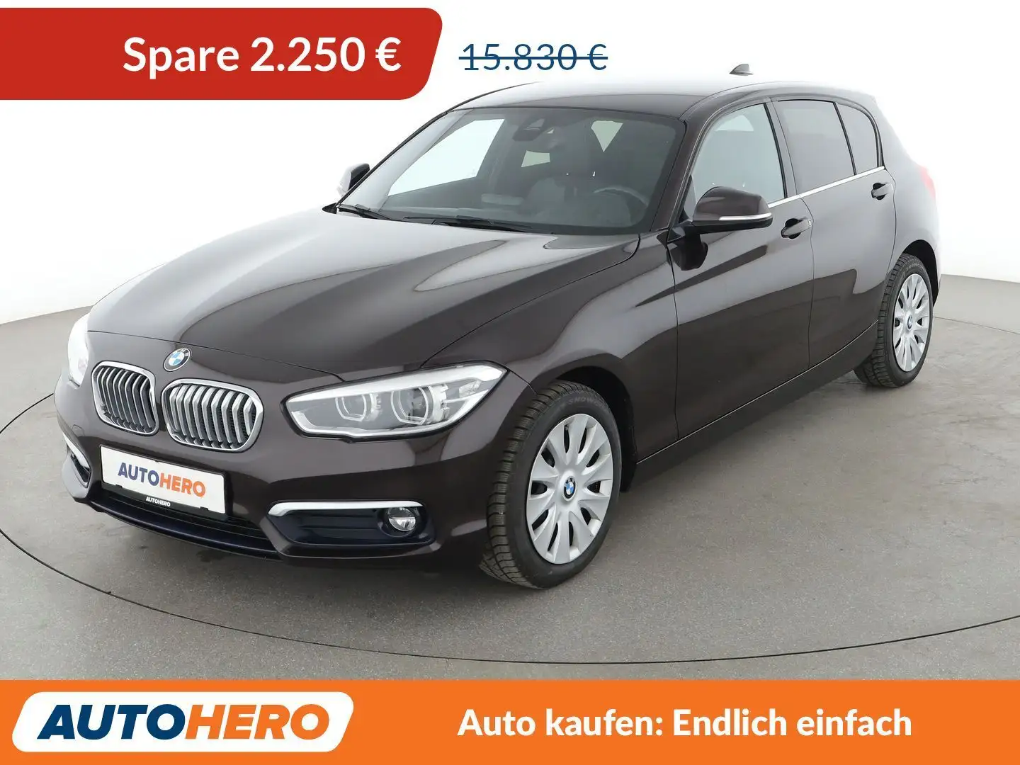 BMW 118 118i Urban Line*NAVI*TEMPO*PDC*SHZ*LIM*KLIMA* Braun - 1