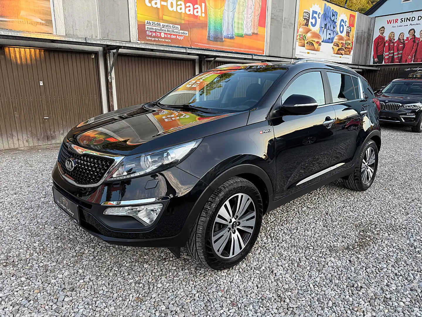 Kia Sportage Platin 2,0 CRDi AWD Aut. Schwarz - 1