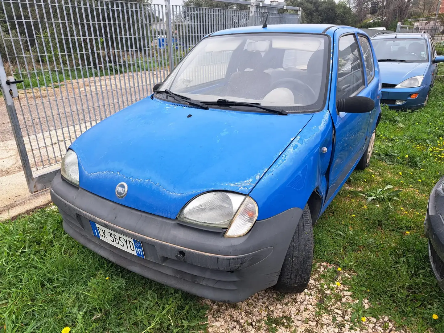 Fiat Seicento 1.1 Benz. Mavi - 2