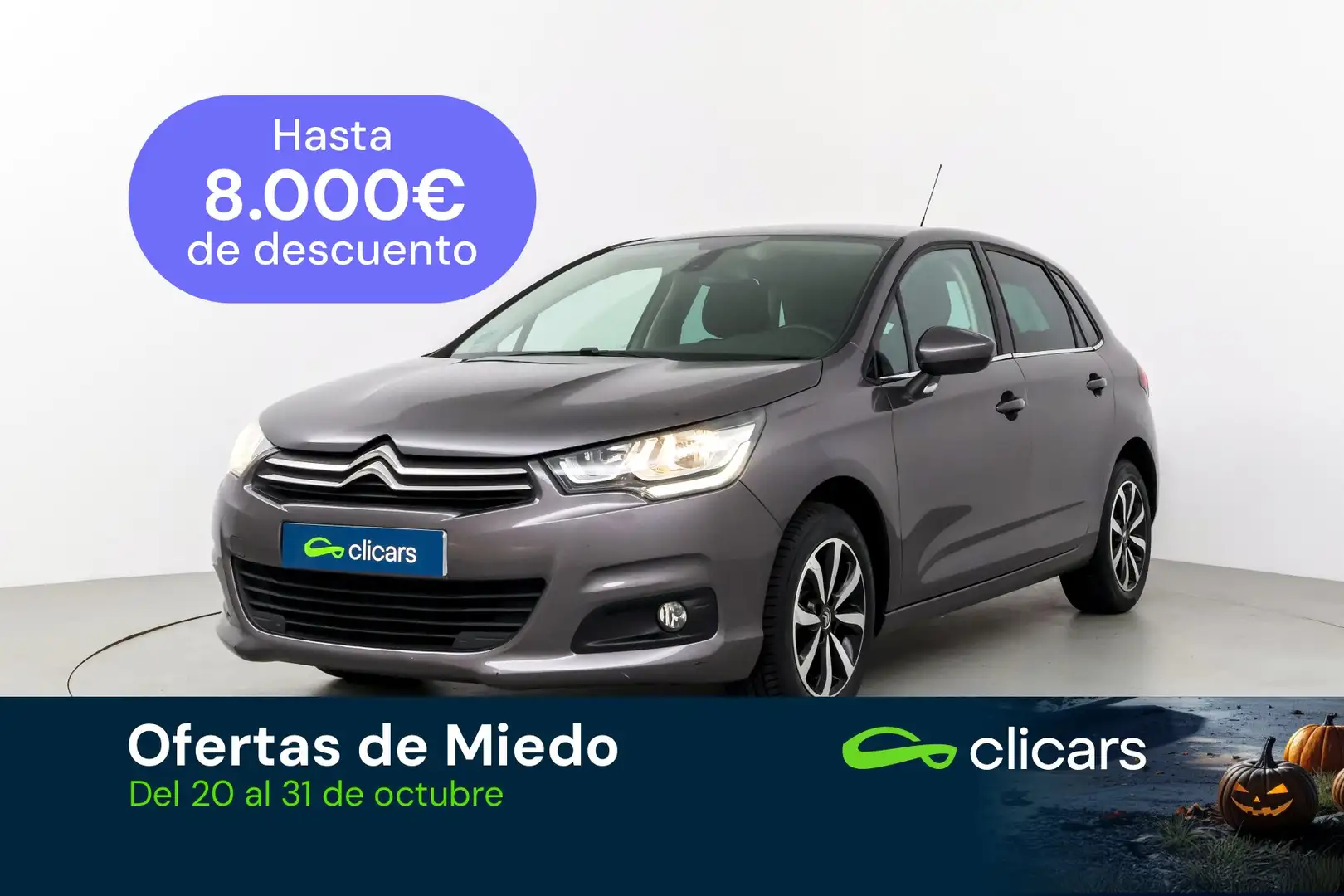 Citroen C4 1.2 PureTech Live Edition 110 Gris - 1