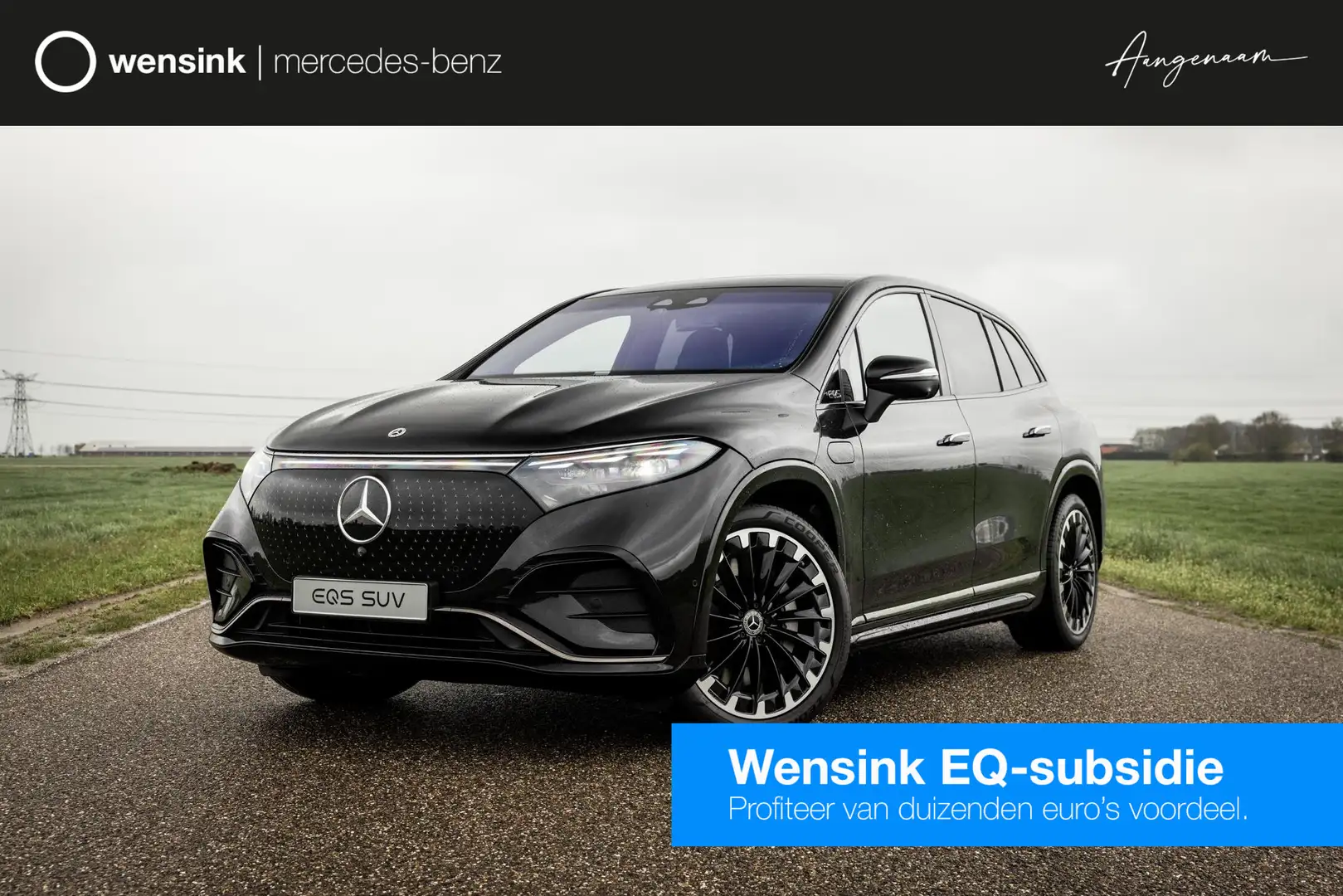Mercedes-Benz EQS SUV 450 4MATIC 108 kWh AMG Line | Nieuwprijs € 150.752 Černá - 1
