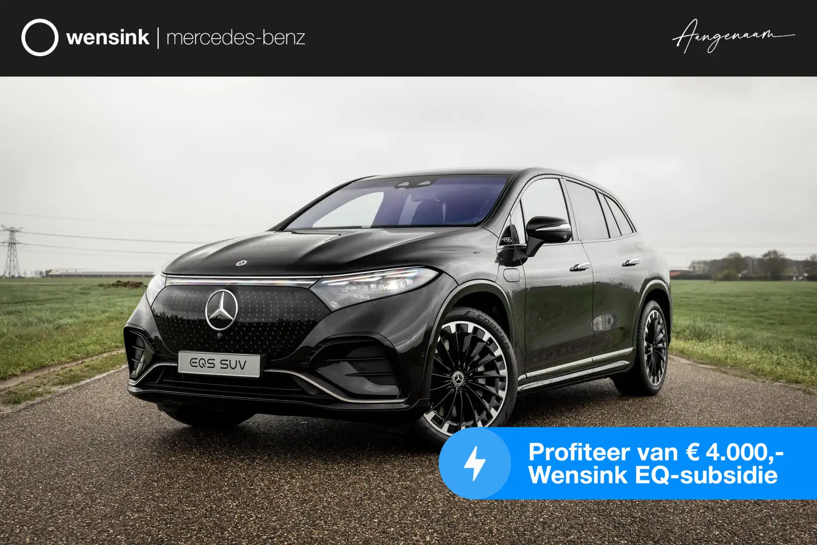 Mercedes-Benz EQS SUV 450 4MATIC 108 kWh | Nieuwprijs € 150.752 | AMG Li Negru - 1
