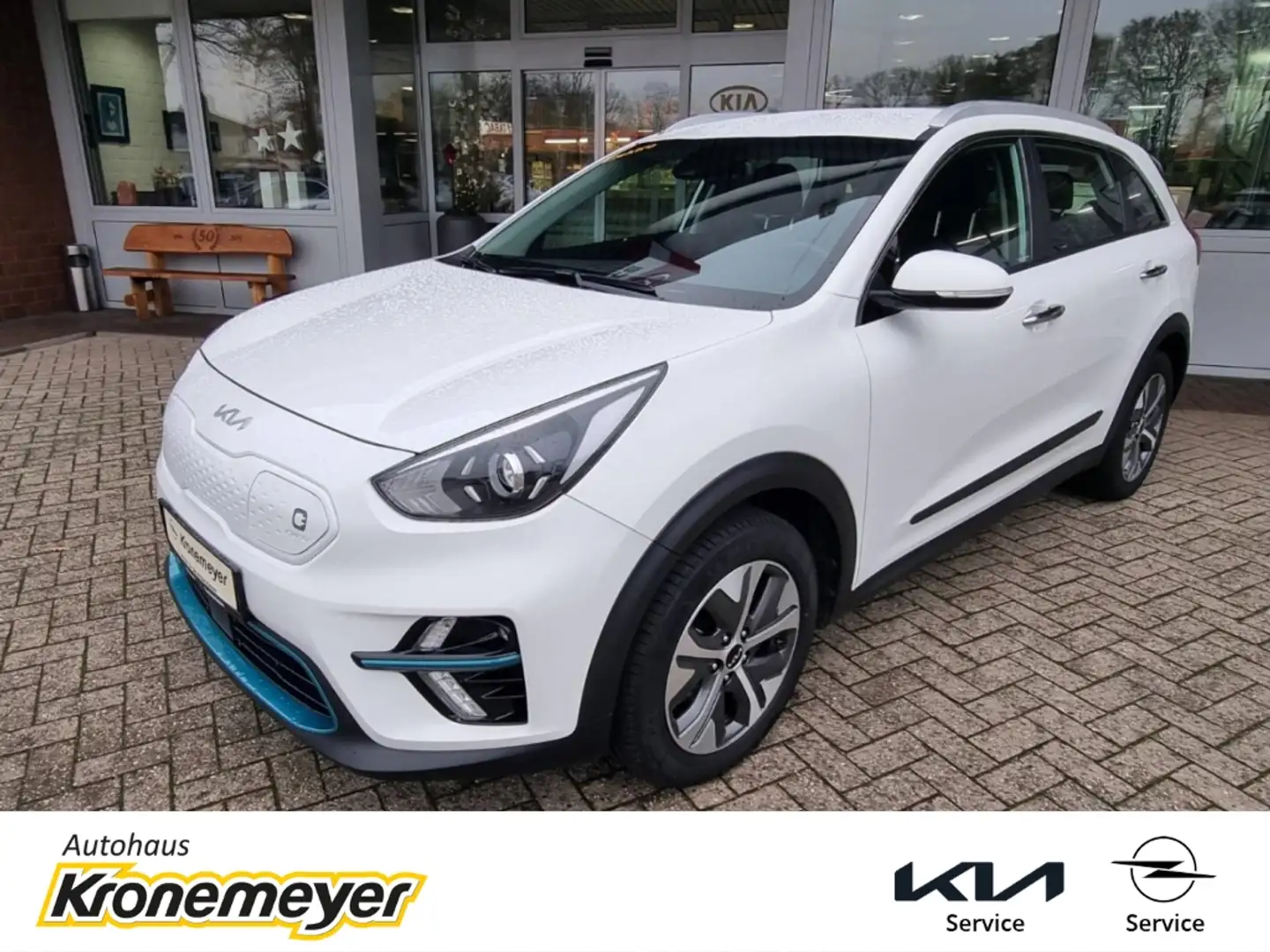 Kia Niro e-Vision 204PS Vision 3phasen Lader Navi Digitales Weiß - 2