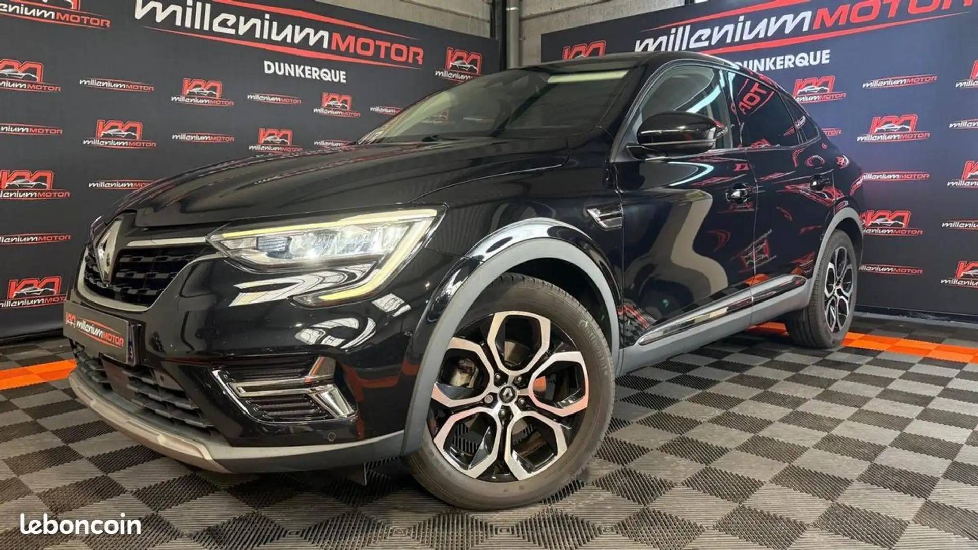 Renault Arkana intens 1.6 e-tech hybrid 145 cv bva garantie 6 mois Noir - 1