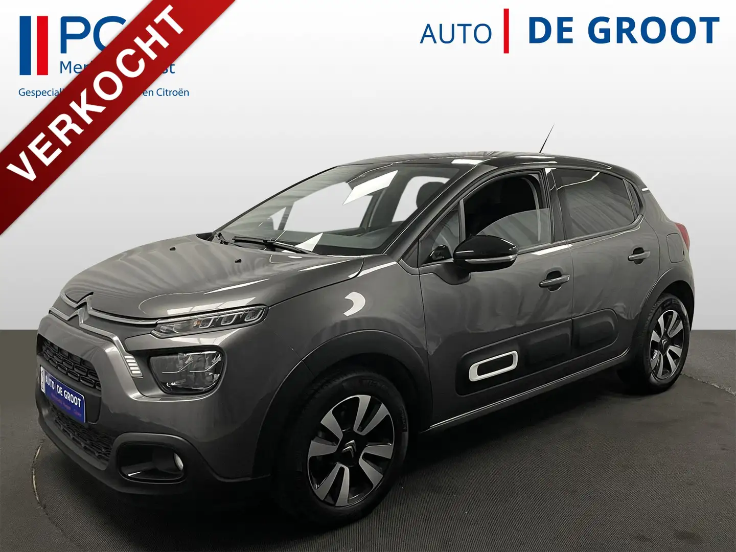 Citroen C3 SHINE 110pk Navi+Carplay | Camera | Cruise | Licht Gris - 1