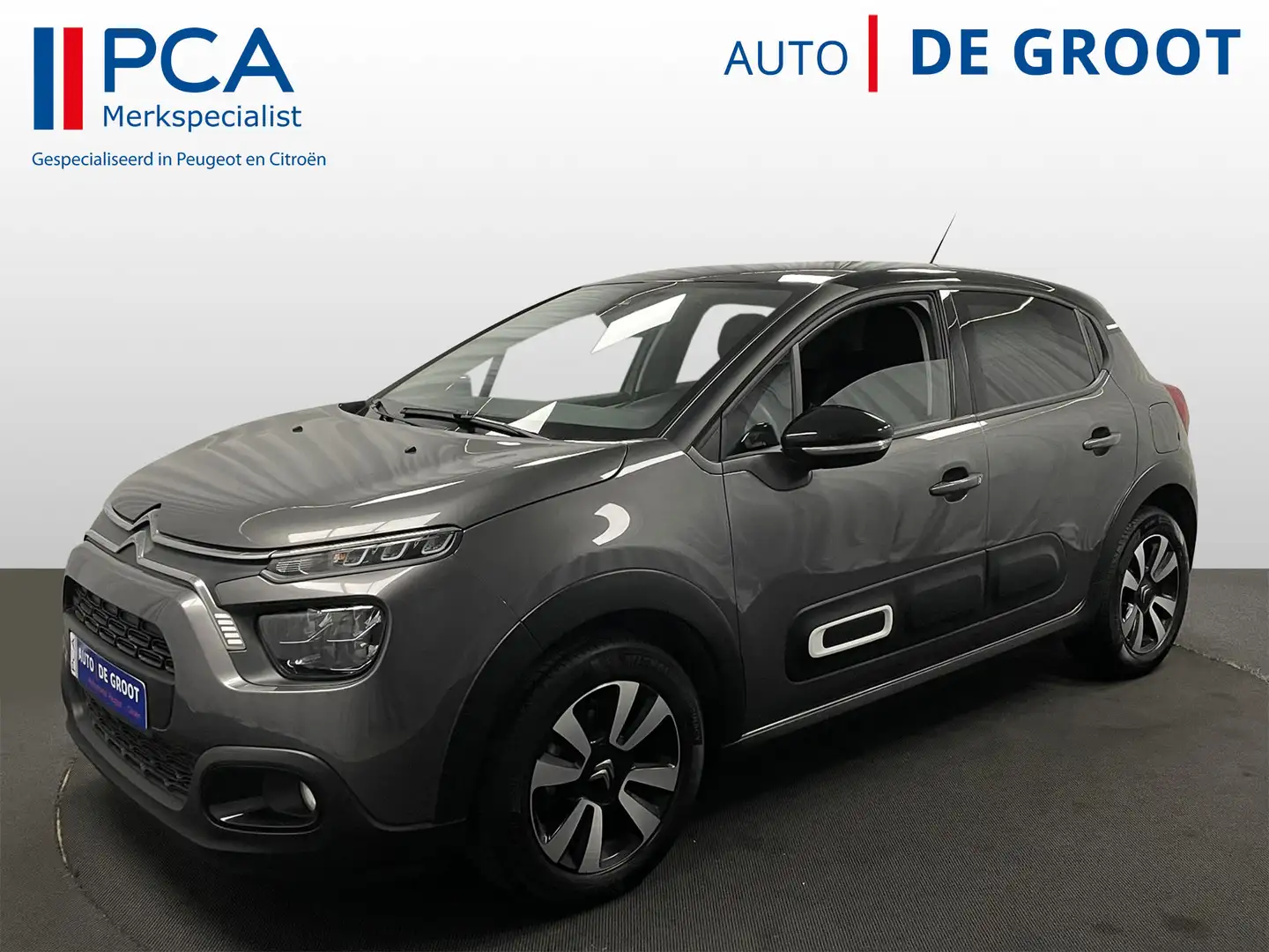 Citroen C3 SHINE 110pk Navi+Carplay | Camera | Cruise | Licht Gris - 1