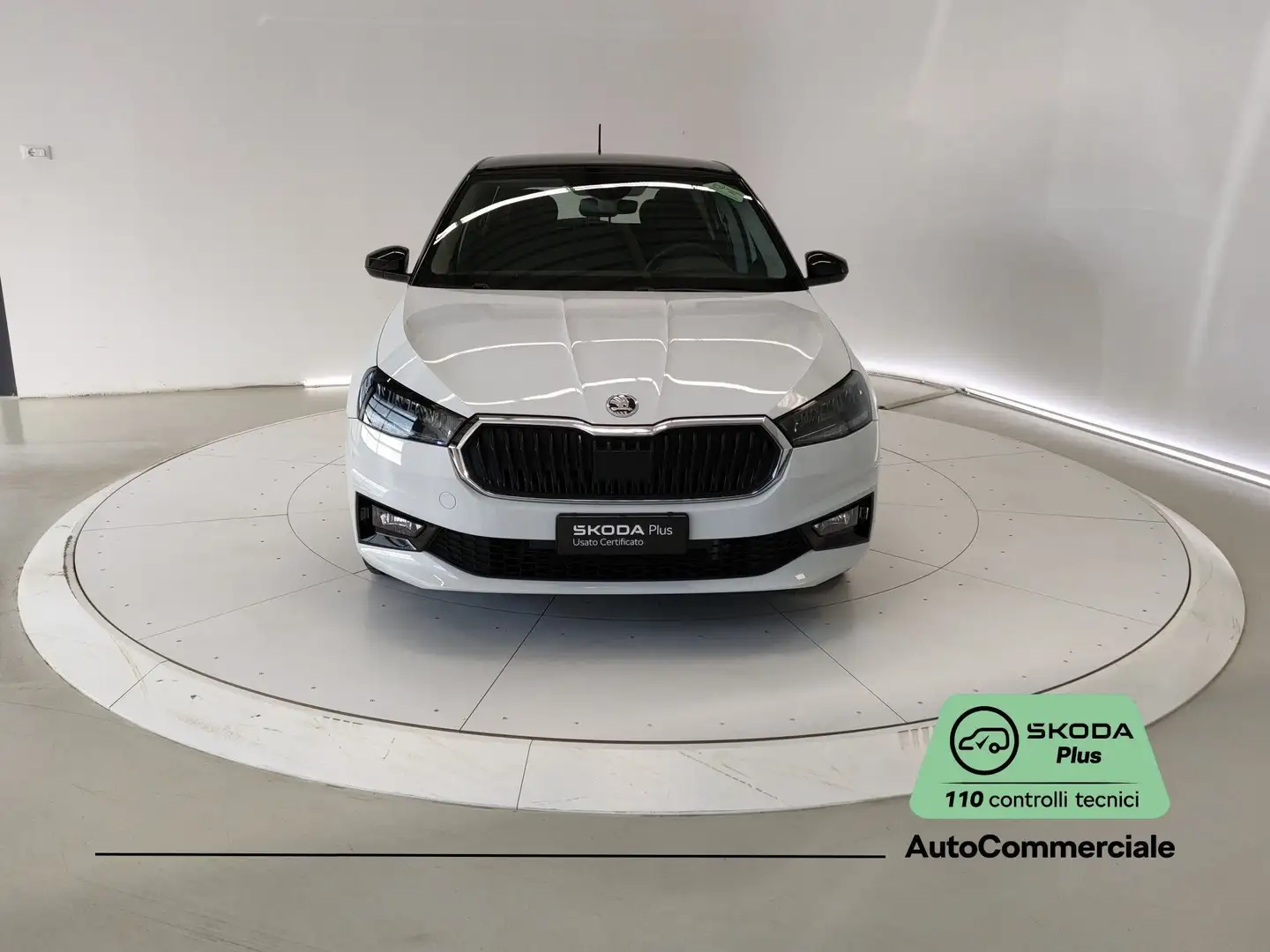 Skoda Fabia 1.0 TSI EVO DSG 110 CV Style Bianco - 2