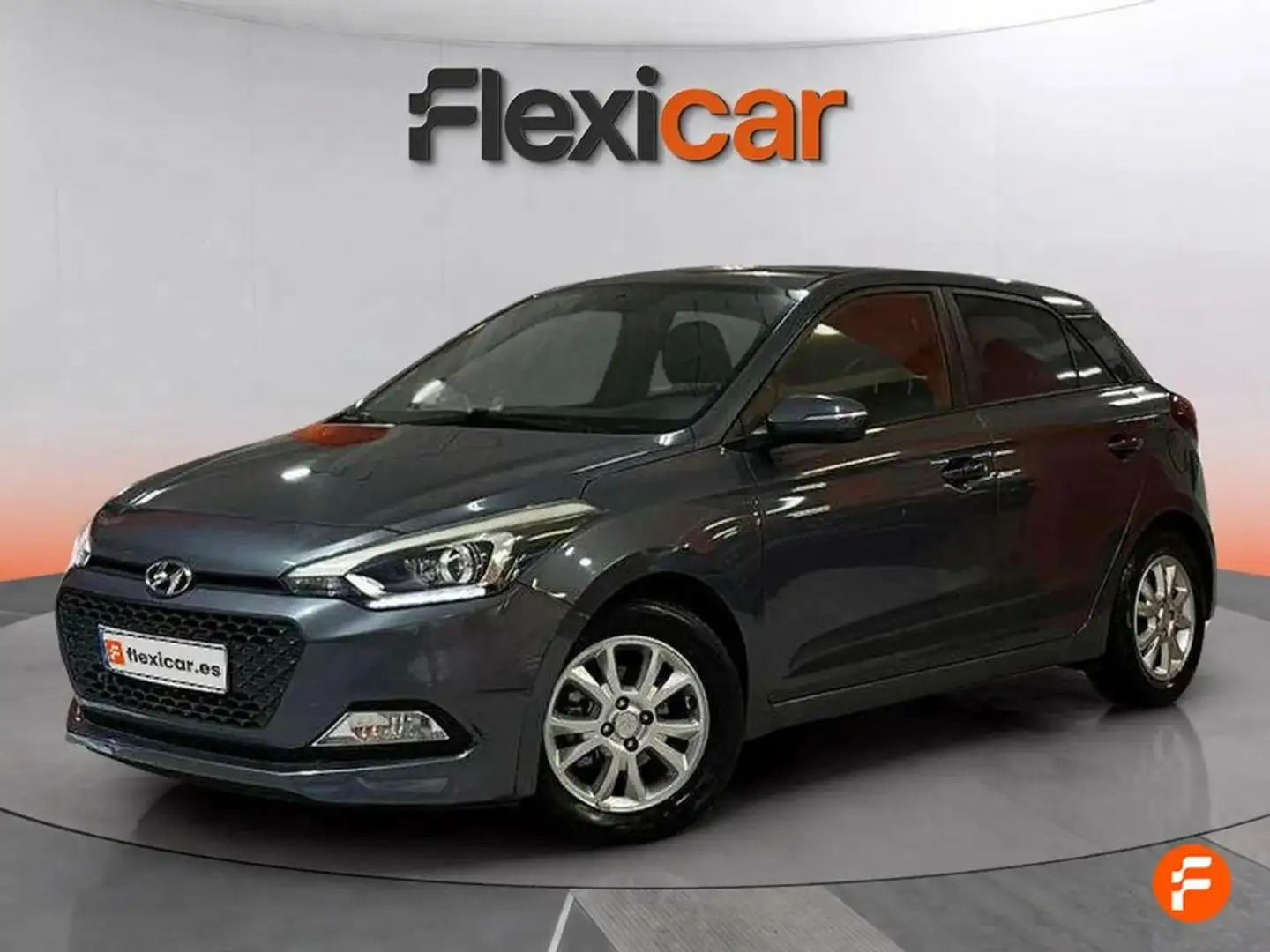 Hyundai i20 1.2 MPI Tecno Nav Gris - 2
