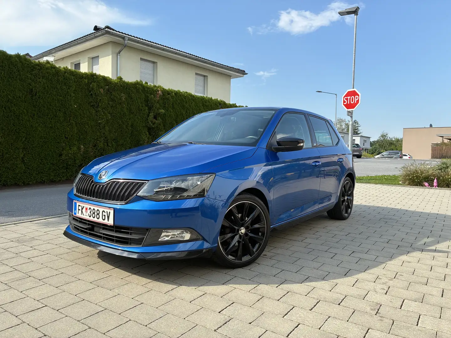 Skoda Fabia Monte Carlo 1,0 TSI Blau - 1