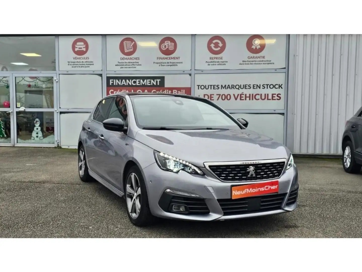 Peugeot 308 GT Pack 1.5 BlueHDi 130cv + Toit pano + Attelage +  Side Security + Roue de Secours Grau - 1