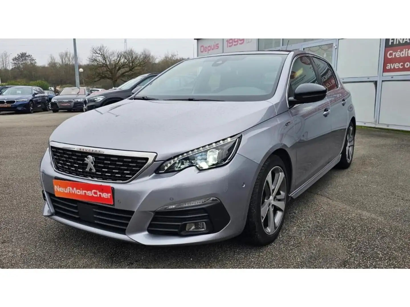 Peugeot 308 GT Pack 1.5 BlueHDi 130cv + Toit pano + Attelage +  Side Security + Roue de Secours Grau - 2
