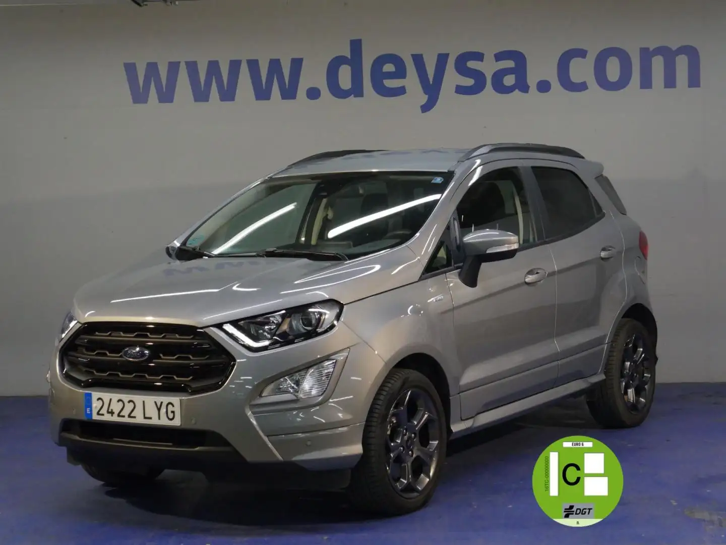 Ford EcoSport 1.0 EcoBoost ST Line 125 Plateado - 1