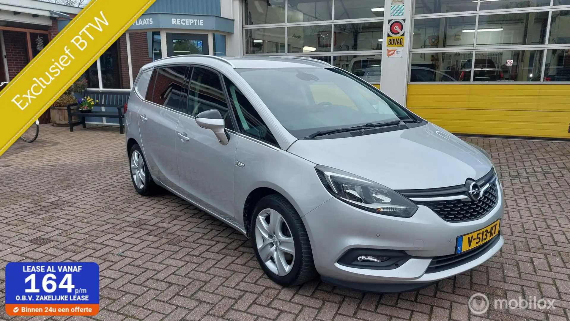 Opel Zafira 1.6 CDTI Business Executive Grijs Kenteken Argento - 1
