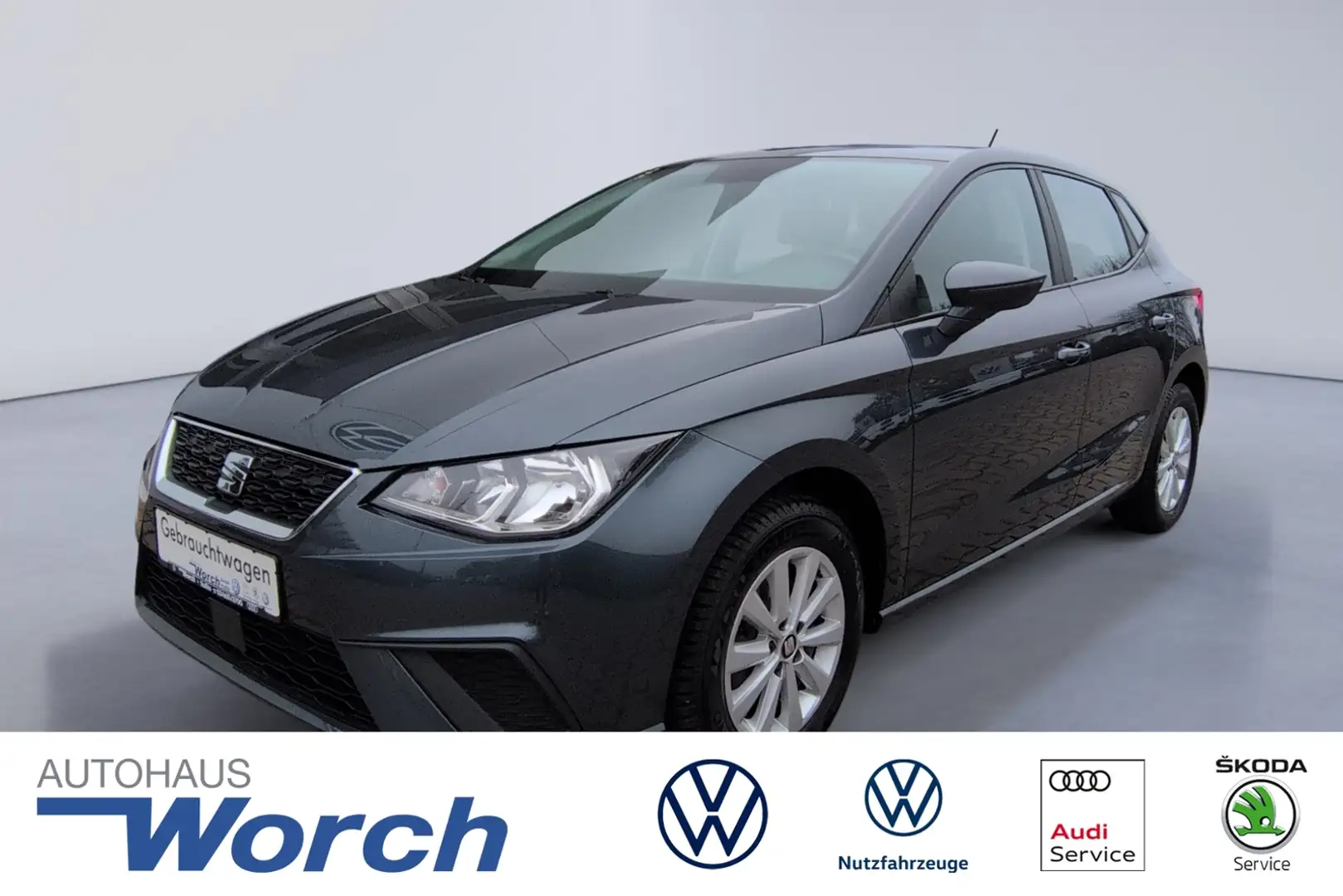 SEAT Ibiza 1.0 TSI DSG Style KLIMA+SHZ+PDC Grau - 1