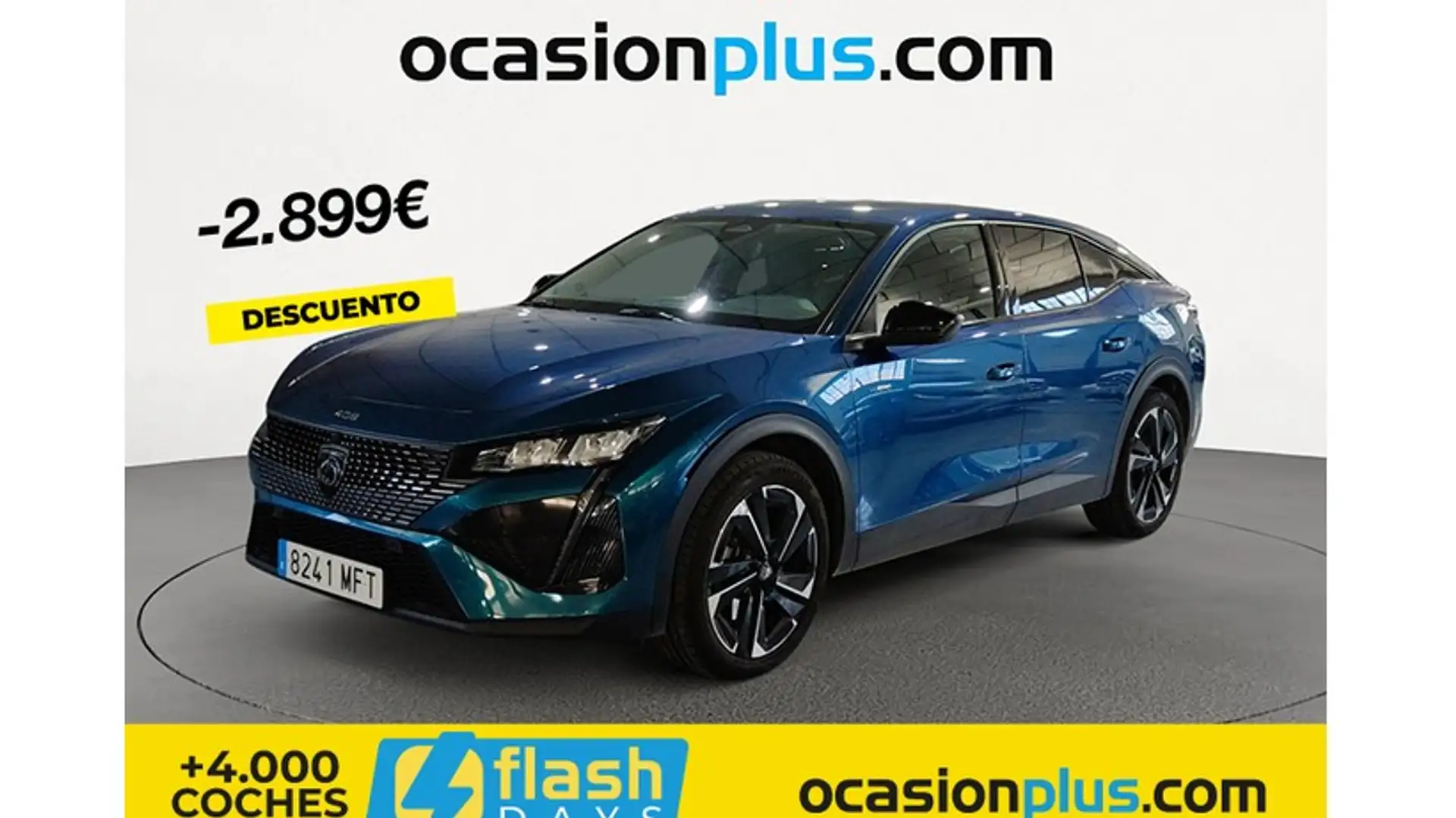 Peugeot 408 Hybrid 180 Allure Pack e-EAT8 Azul - 1