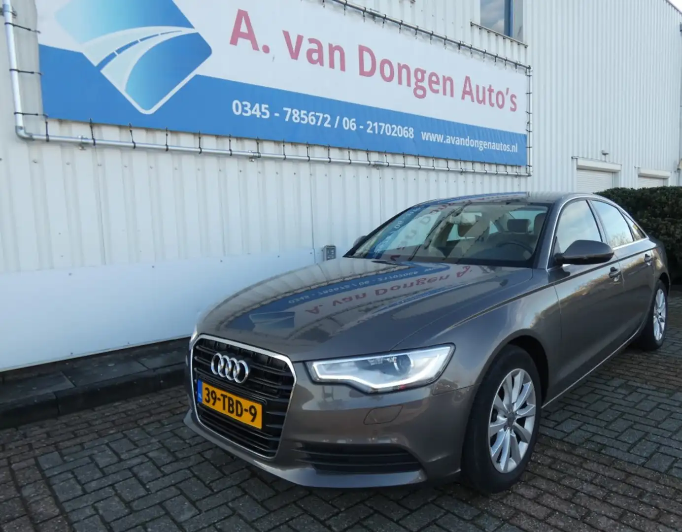 Audi A6 2.8 FSI PRO LINE PLUS AUT,1e EIGNR,DealerOH,Trhaak Gris - 2