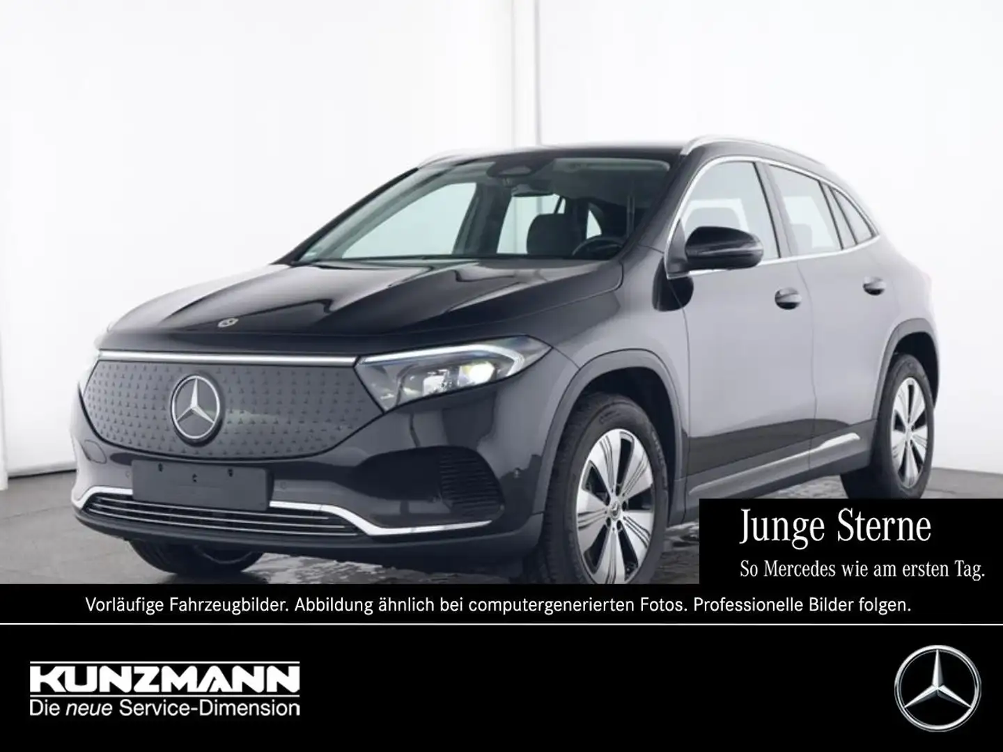Mercedes-Benz EQA 300 4M Progressive MBUX Navi-Prem. EasyPack Noir - 1