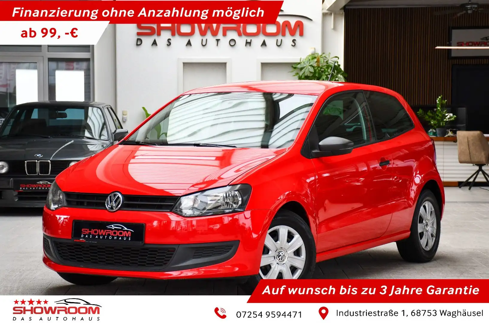 Volkswagen Polo V Trendline 1.2 Diesel AHK 1.Hand Rot - 1