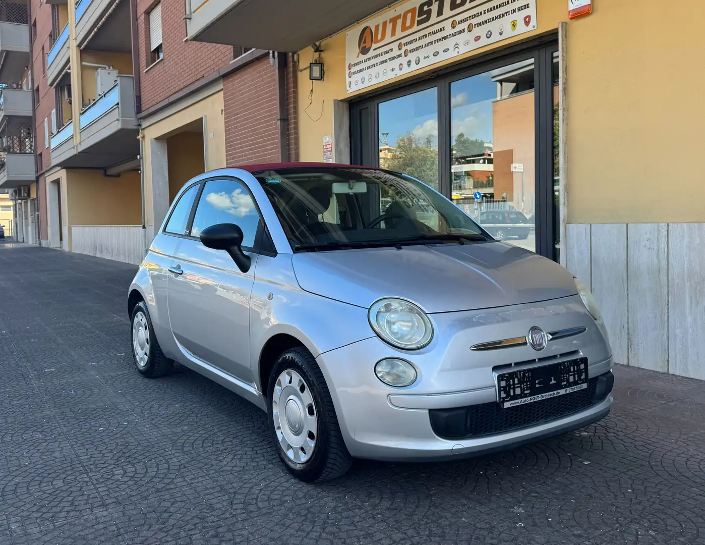 Fiat 500C 500C 1.2 Lounge 69cv NO KLIMA Argent - 1