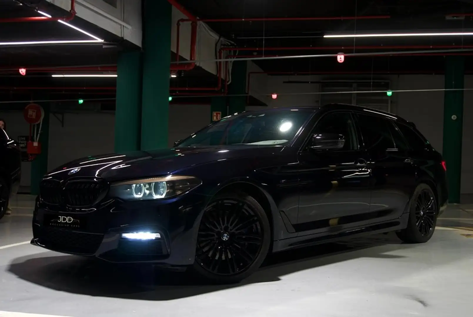 BMW Active Hybrid 5 530iA Touring Bleu - 1