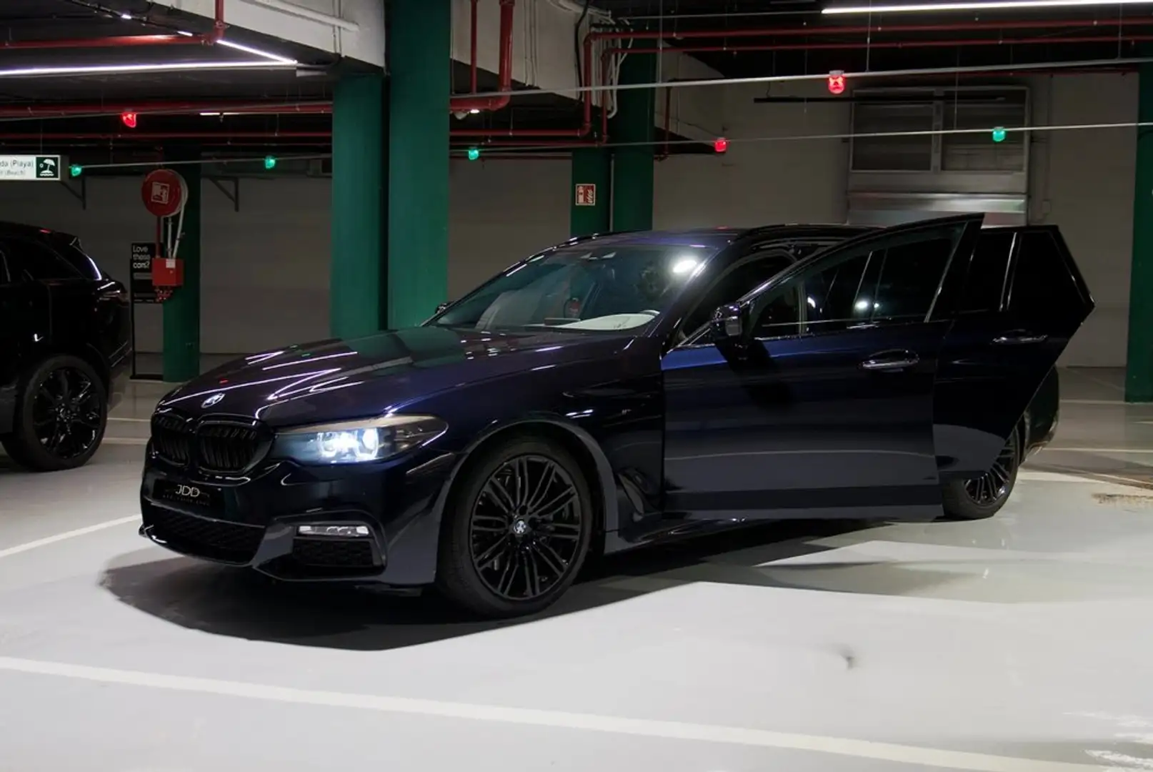 BMW Active Hybrid 5 530iA Touring Bleu - 2