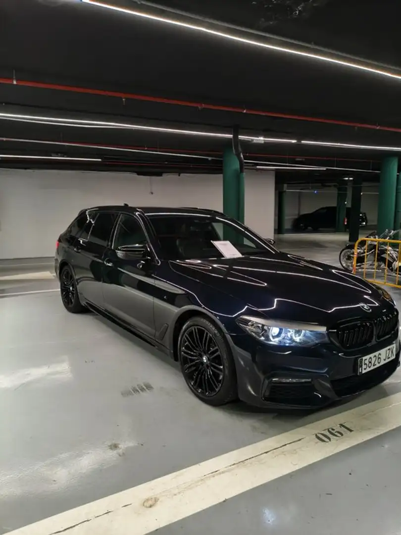BMW Active Hybrid 5 530iA Touring Blau - 2