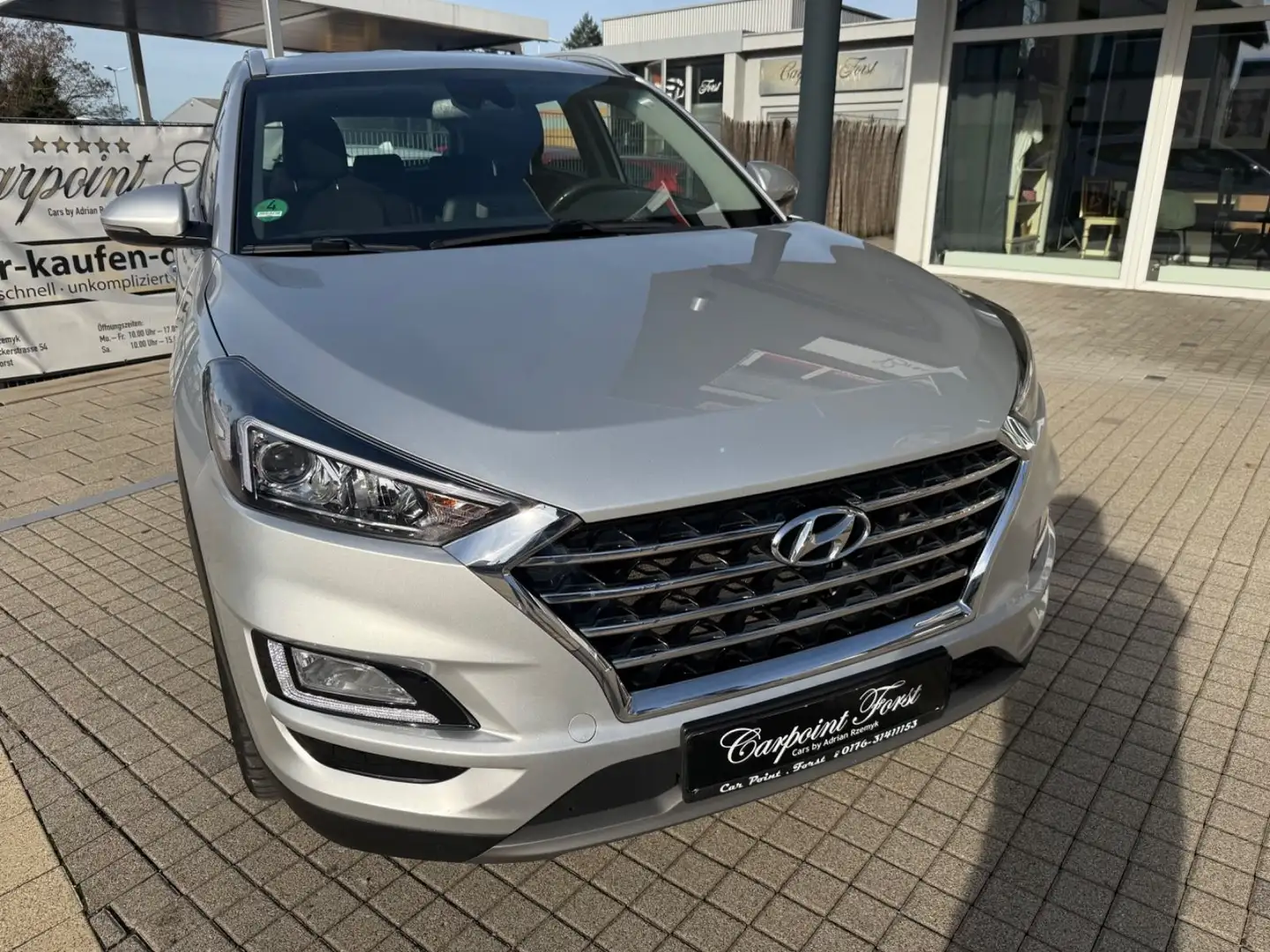 Hyundai TUCSON Trend Mild-Hybrid 2WD, NAVI. Automatik... Argent - 2