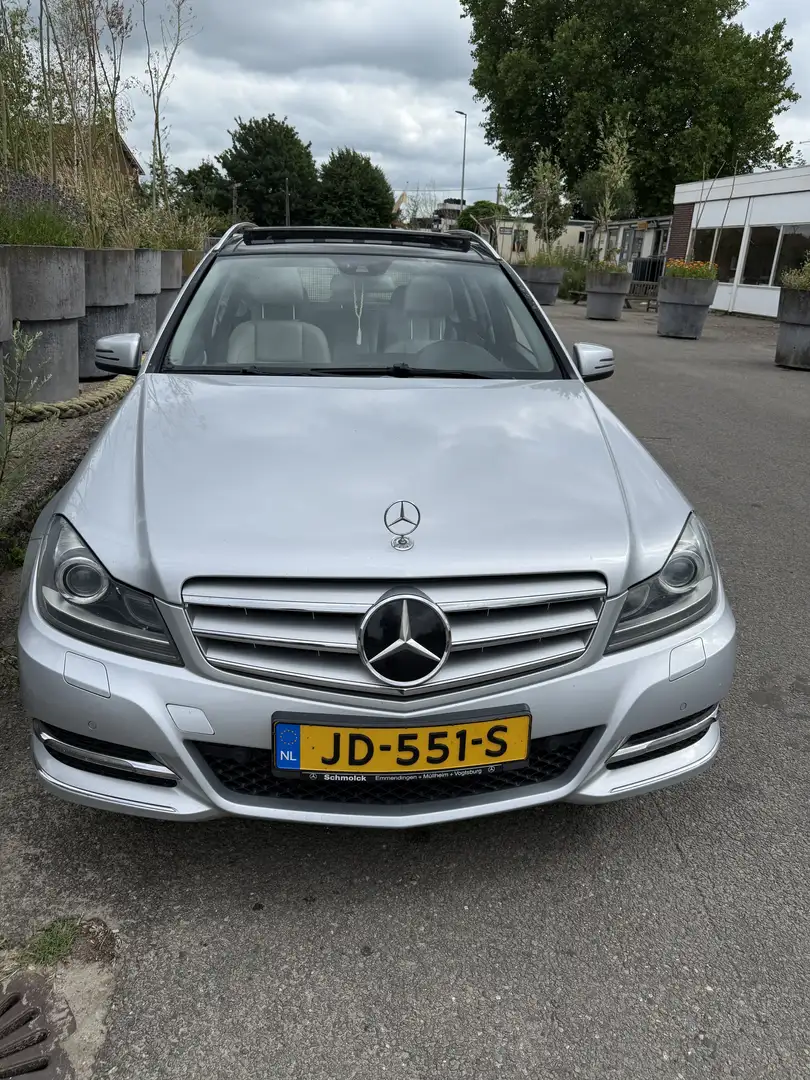 Mercedes-Benz C 220 BnsCl. Eleg. Grijs - 2