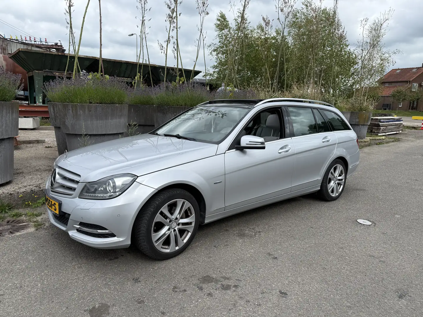 Mercedes-Benz C 220 BnsCl. Eleg. Grijs - 1
