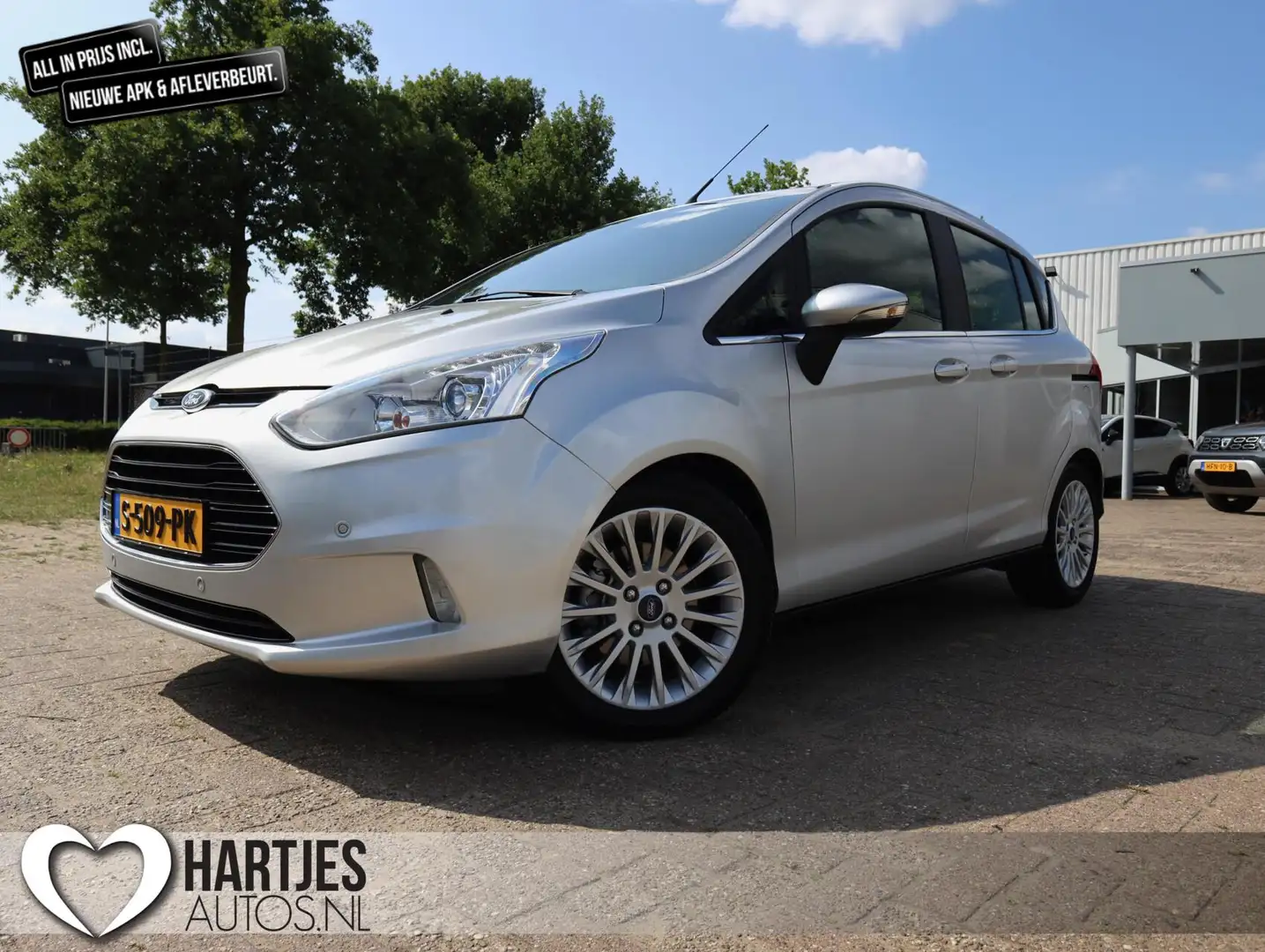 Ford B-Max 1.0 EcoBoost Titanium (Vol-Opties!) Grijs - 1