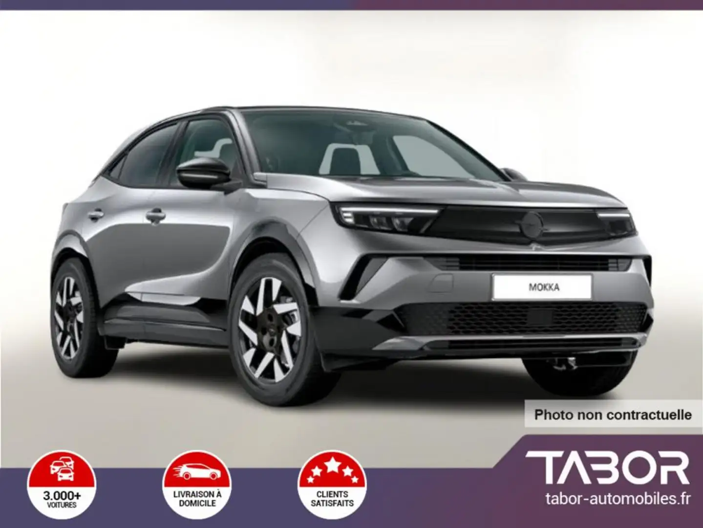 Opel Mokka 1.2 Turbo 136 GS Facelift PDC cam Gris - 1