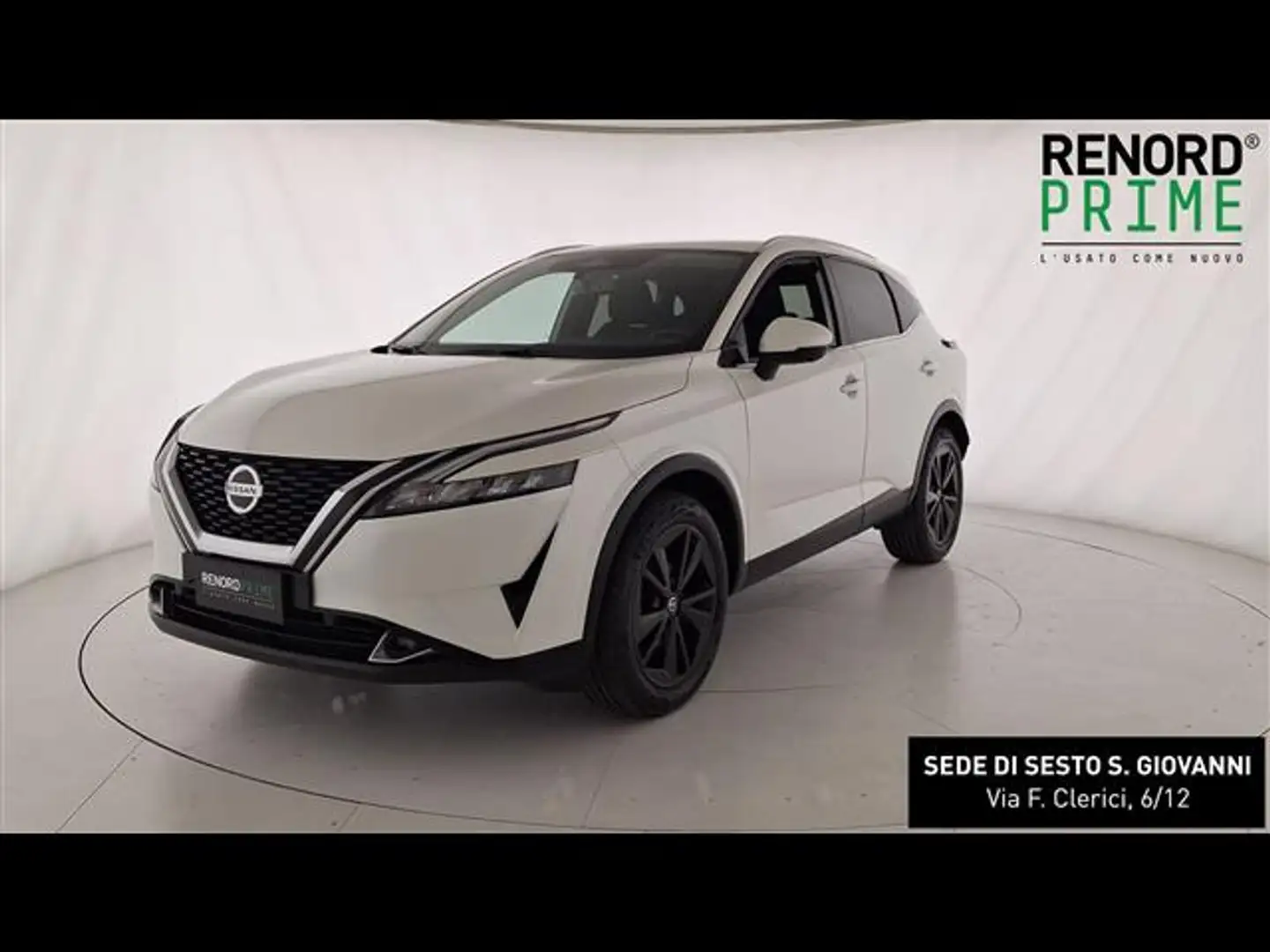 Nissan Qashqai 1.3 mhev N-Connecta 2wd 140cv Bianco - 1