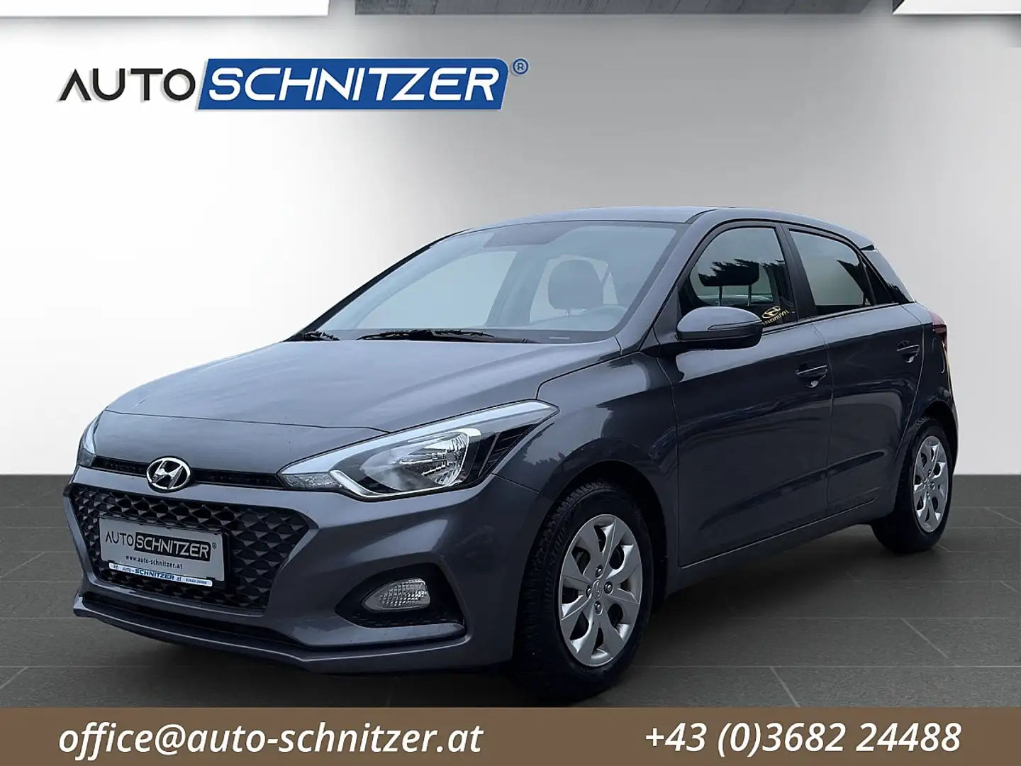 Hyundai i20 1,25 Level 2 Grau - 1