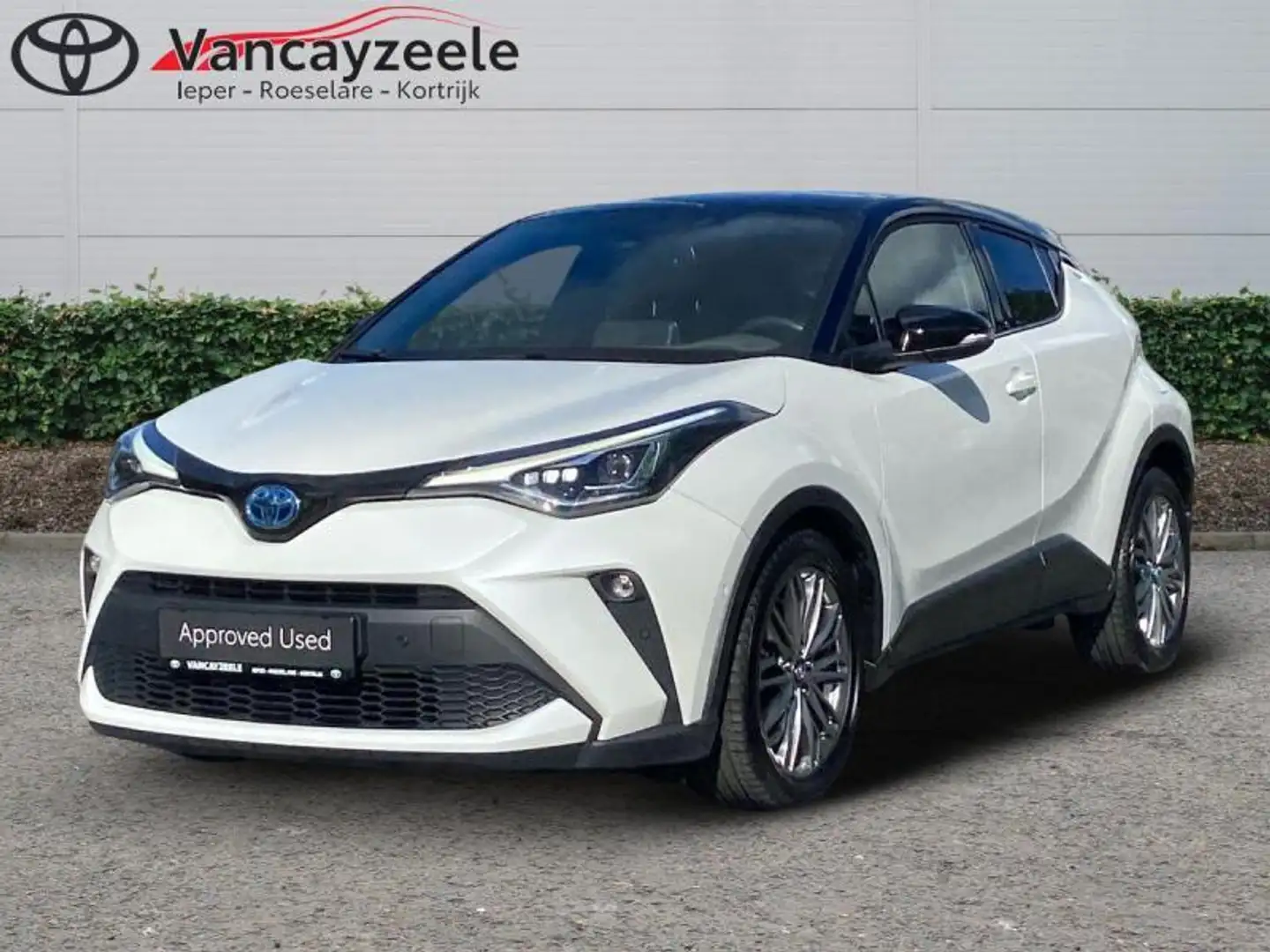 Toyota C-HR C-HIC Bi-Tone+cam+nav+sens V&A Blanc - 1