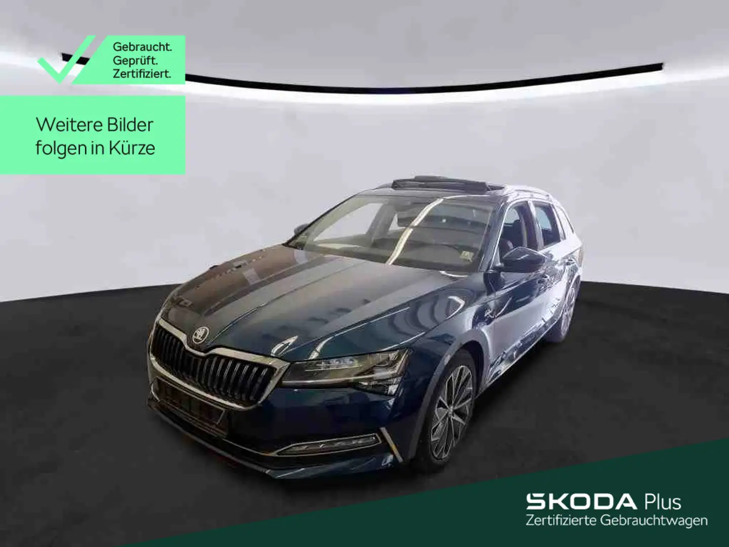 Skoda Superb Combi L&K 2.0 TDI 4x4*NAVI*PANO*AHK*STDHZ Blau - 1