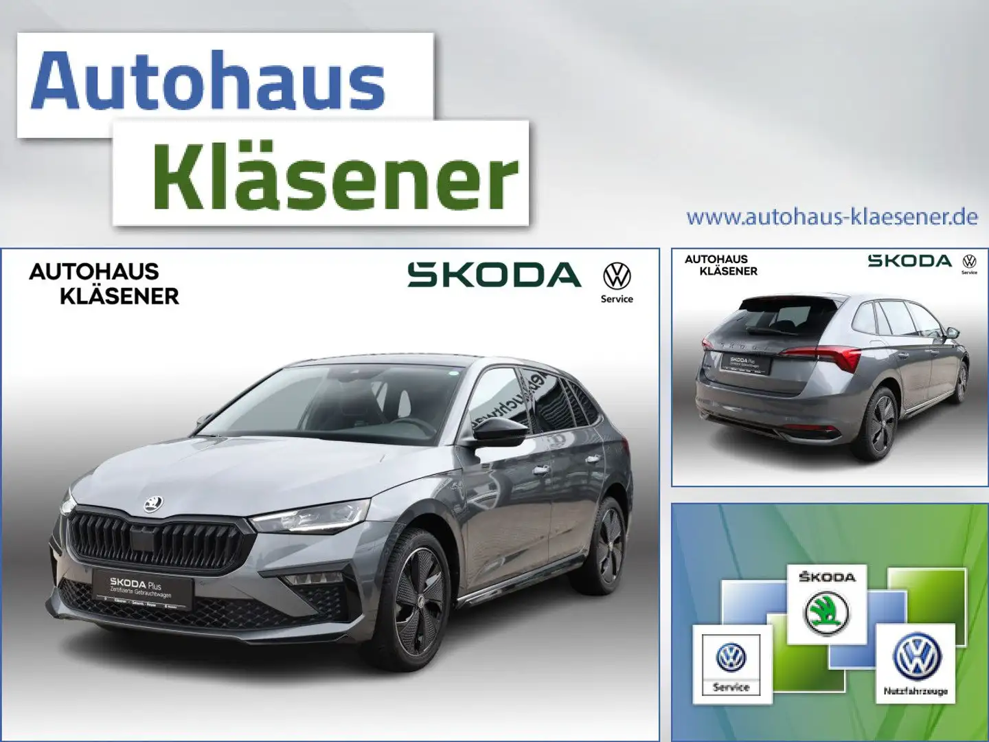 Skoda Scala Monte Carlo 1.0 TSI 85 KW DSG Grigio - 1