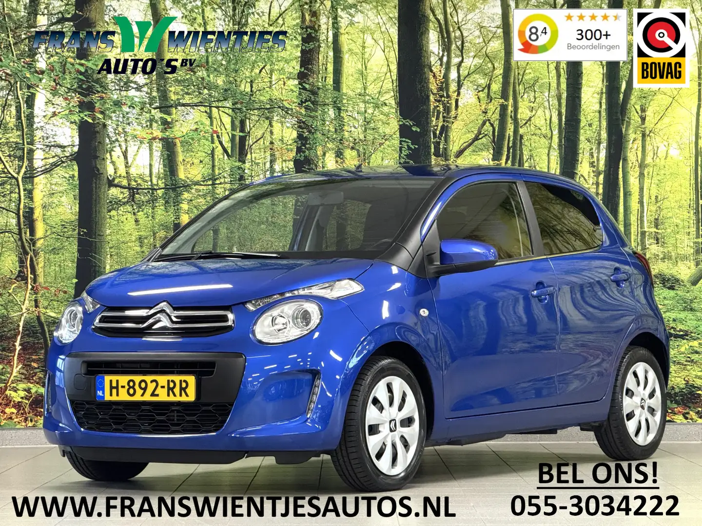 Citroen C1 1.0 VTi Feel | Origineel Nederlands! | Bluetooth | Blauw - 1