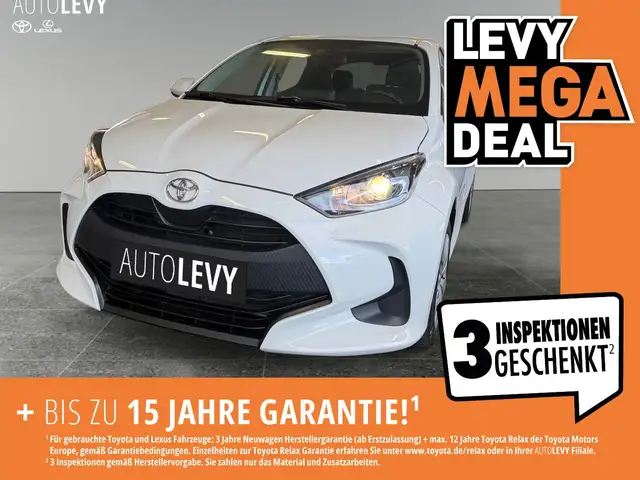2023 Toyota Yaris in White for sale