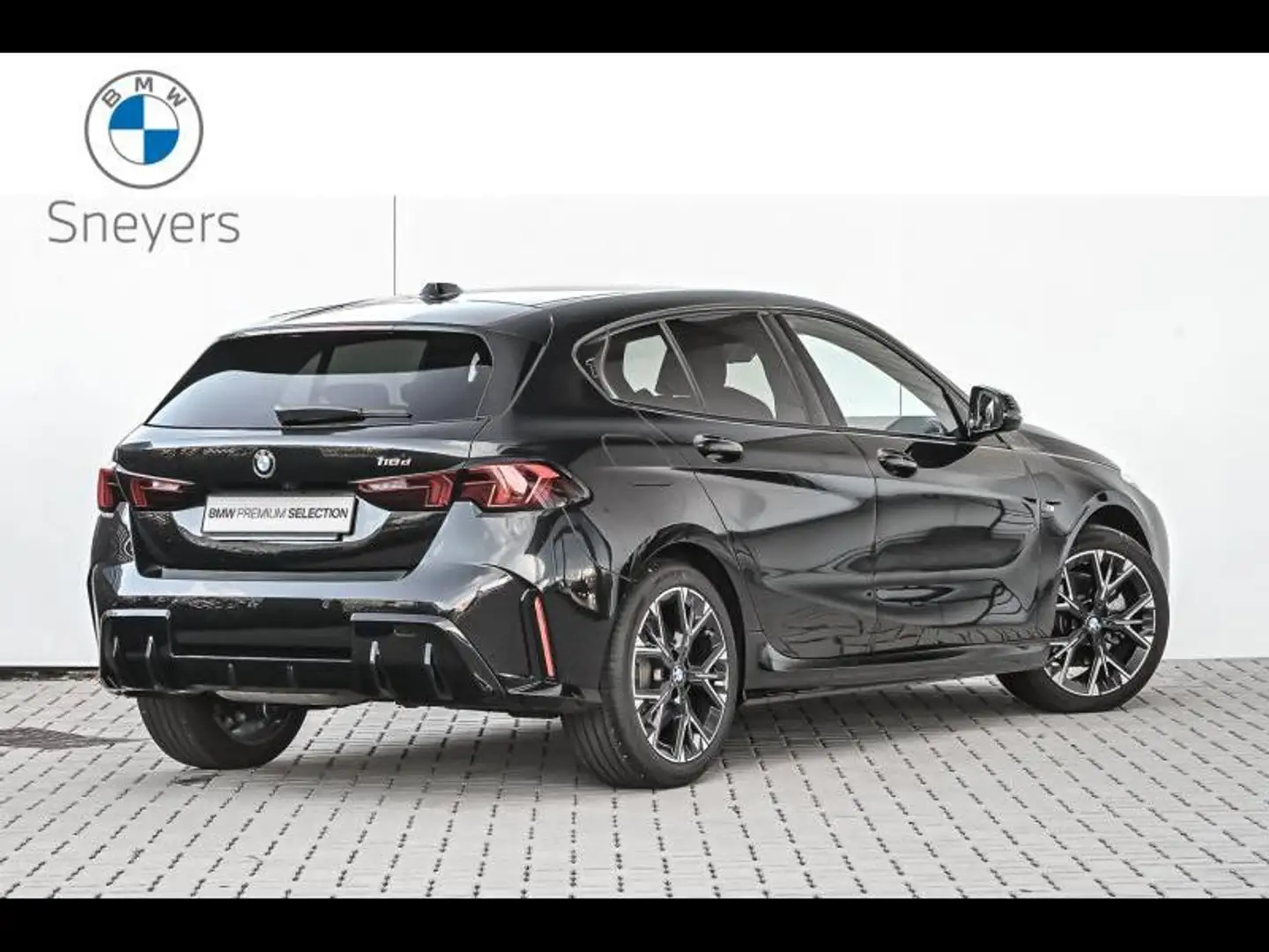 BMW 118 118d Zwart - 2