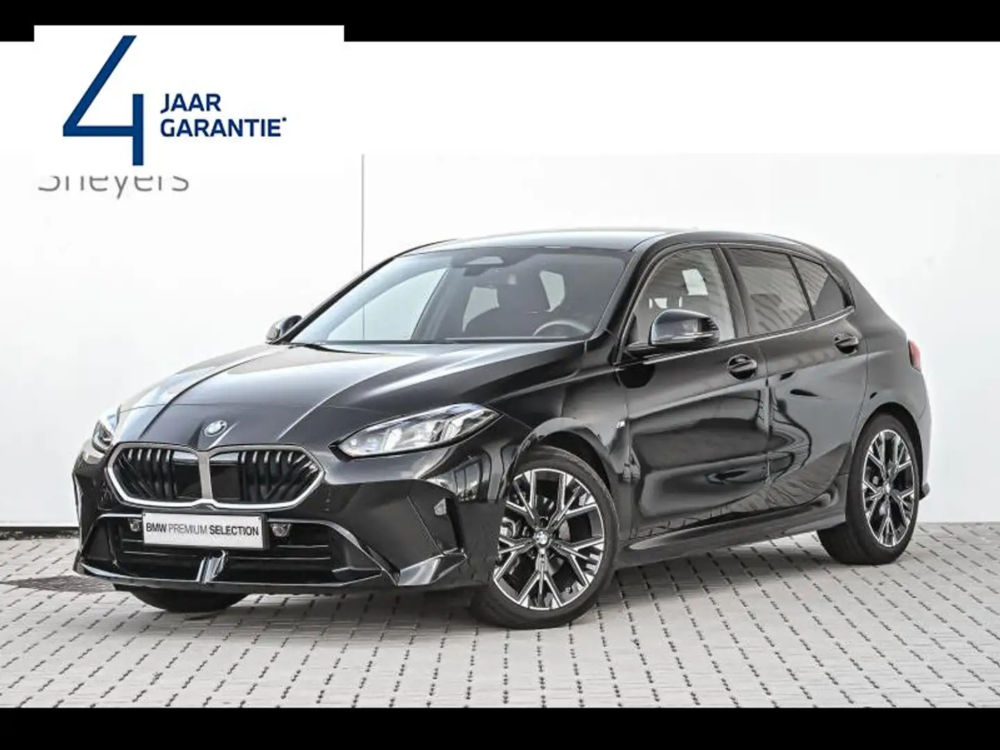 BMW 118 118d Zwart - 1
