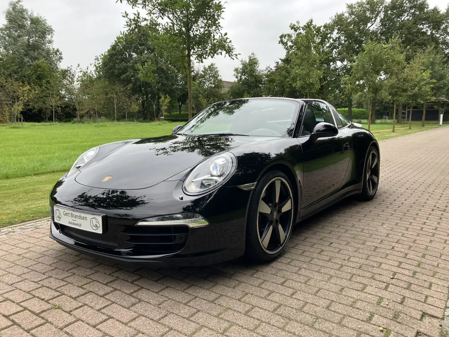 Porsche 991 3.8 Targa 4S | Cruise control | Sportstoelen | Sou Zwart - 1
