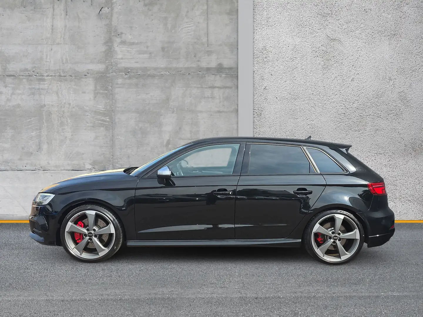 Audi S3 Sportback qu VIRTUAL MAGNETIC ACC LM19 Schwarz - 2