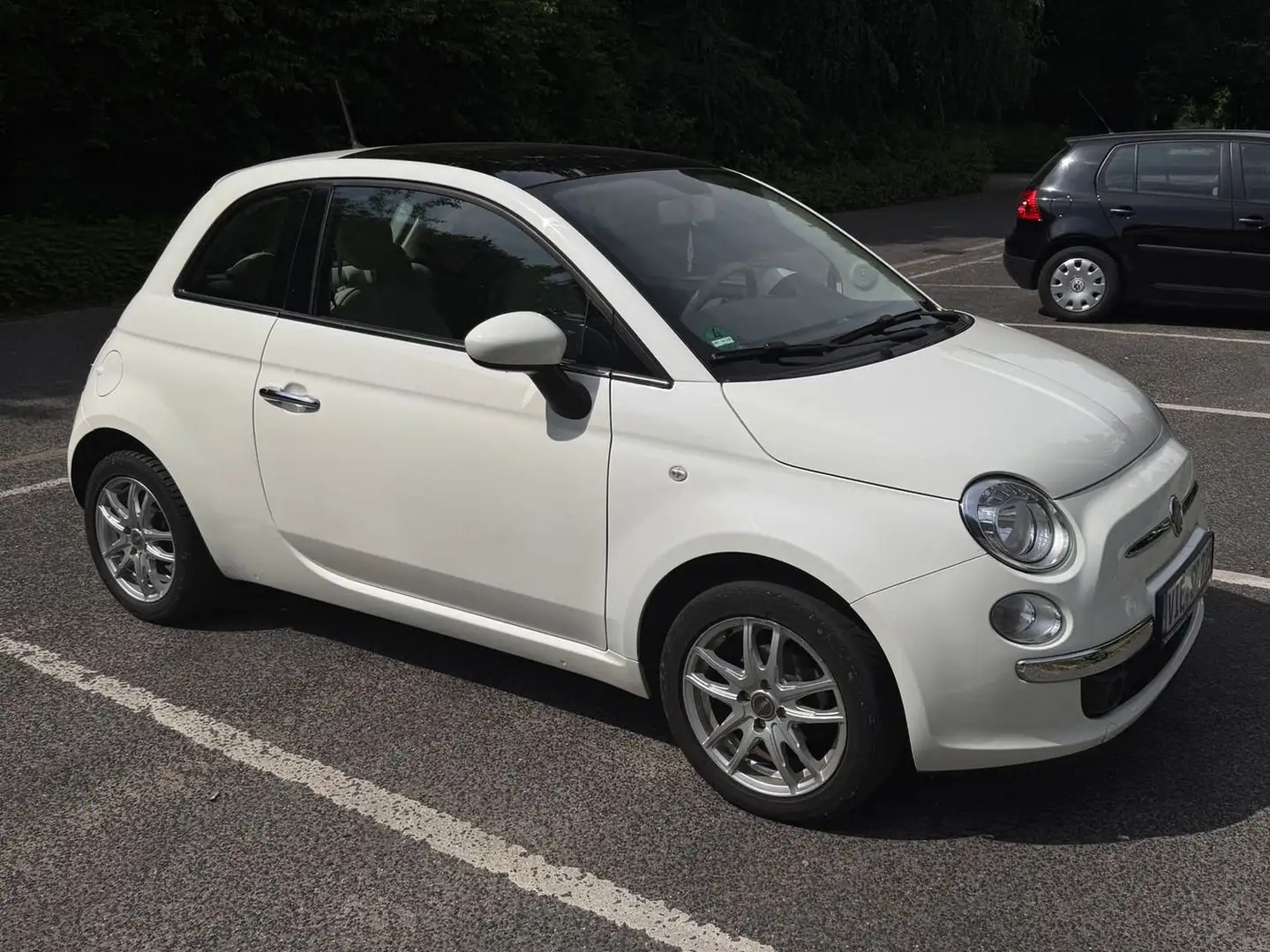 Fiat 500 Lounge Weiß - 2