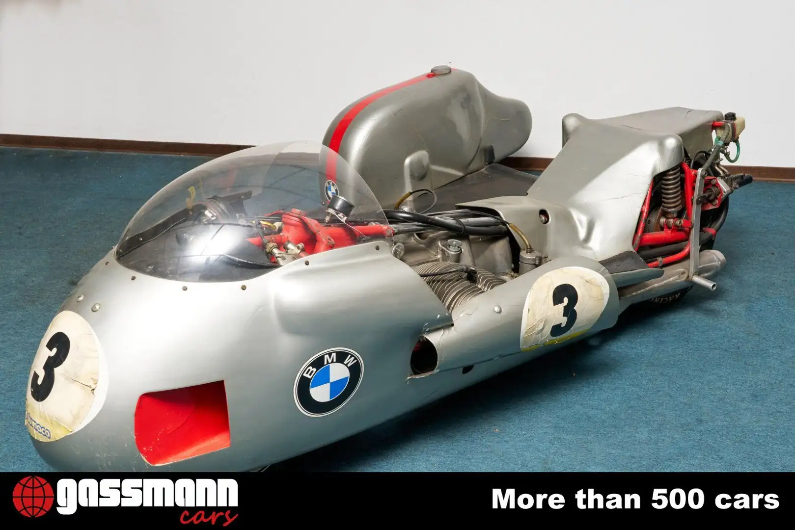 BMW BMW Racing Sidecar Outfit, Beiwagen Silber - 2